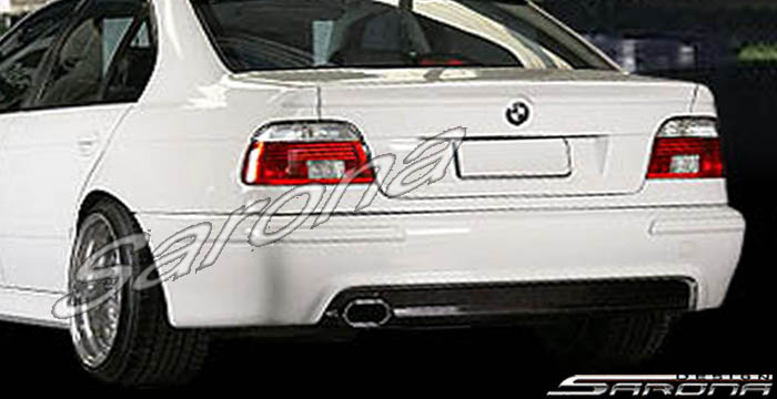 Custom BMW 5 Series  Sedan Rear Bumper (1997 - 2003) - $490.00 (Part #BM-026-RB)